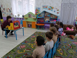 Настольный театр в детском саду Настольный театр в детском саду.